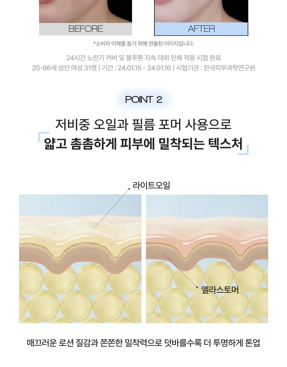 [NEW컬러 출시/스패출라 증정] VDL 톤 스테인 컬러 코렉팅 프라이머 30ml 상세페이지 16